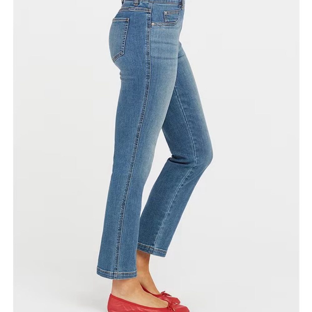 SPANX straight leg jeans. Medium Tall. New with tags.